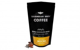 Colombian Brew Double Chocolate Mocha Coffee  Pack  100 grams